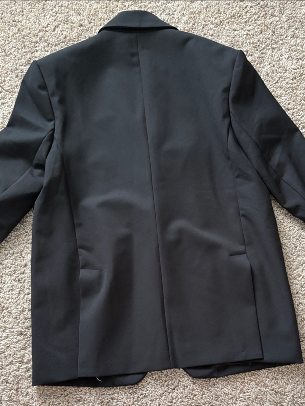 Oversized Single-Button Blazer - Picture 6 of 6